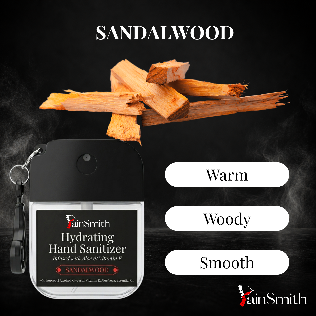 Hydrating Hand Sanitizer | Sandalwood