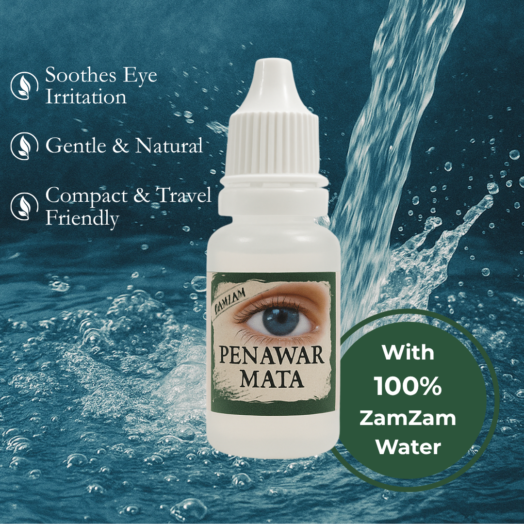 All Natural Zamzam Eye Wash | Penawar Mata